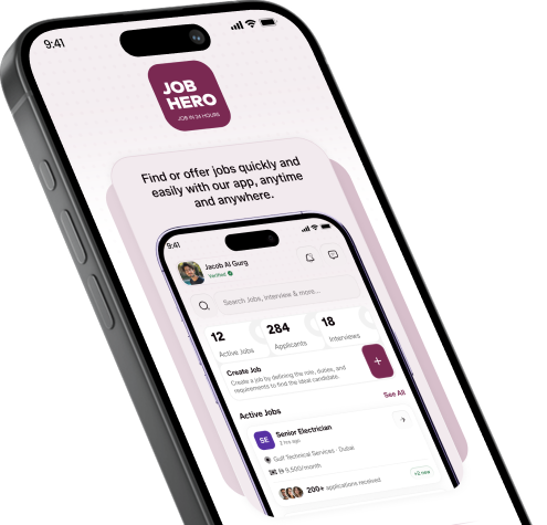 Job Hero app preview